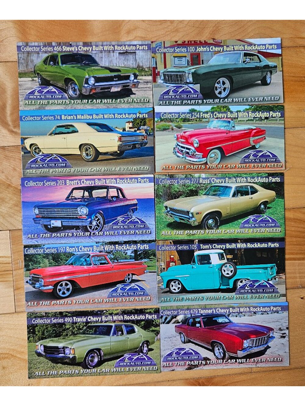 10 pc ROCKAUTO MAGNET LOT